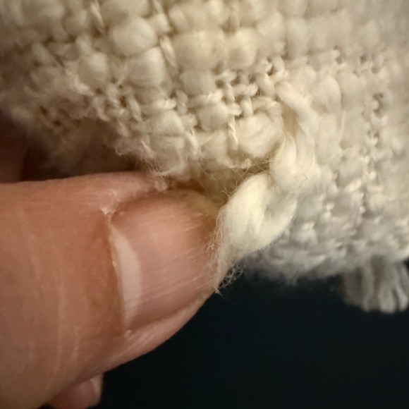 Anthropologie Jasper & Jeera Bohemian Fringe Bag - Cream, Yellow, and Brown - Picture 3 of 12